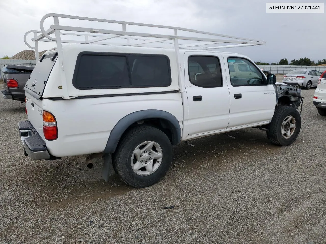 2002 Toyota Tacoma Double Cab Prerunner VIN: 5TEGN92N12Z021441 Lot: 71668054