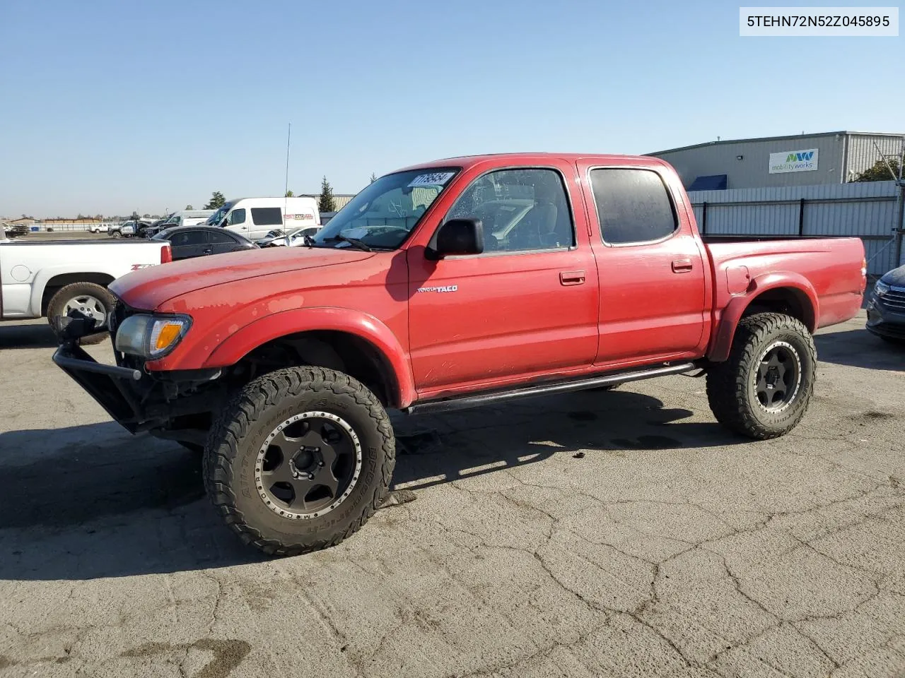 2002 Toyota Tacoma Double Cab VIN: 5TEHN72N52Z045895 Lot: 71795454