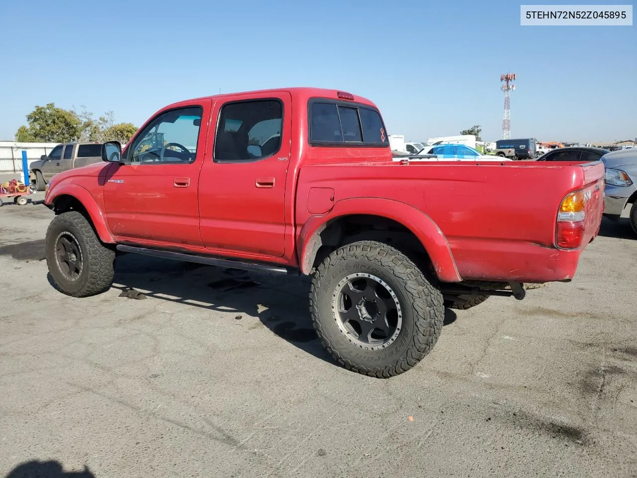 2002 Toyota Tacoma Double Cab VIN: 5TEHN72N52Z045895 Lot: 71795454