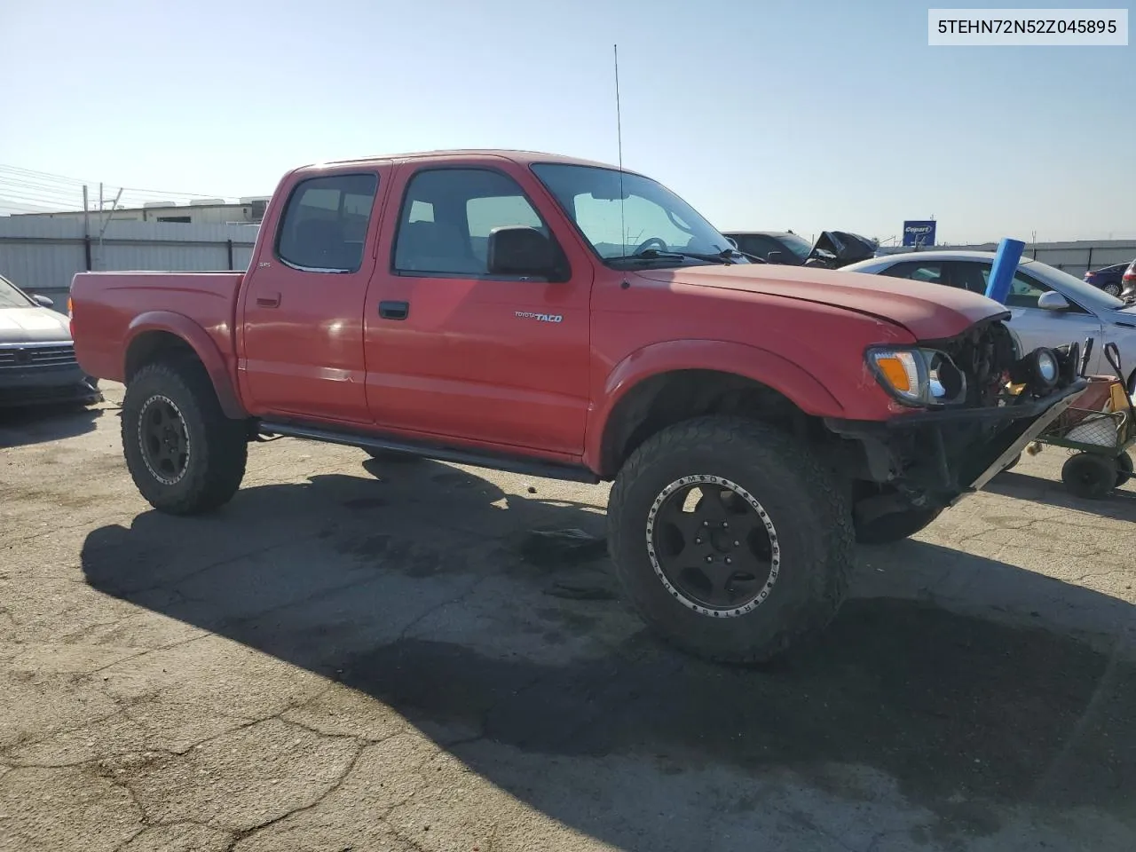 2002 Toyota Tacoma Double Cab VIN: 5TEHN72N52Z045895 Lot: 71795454