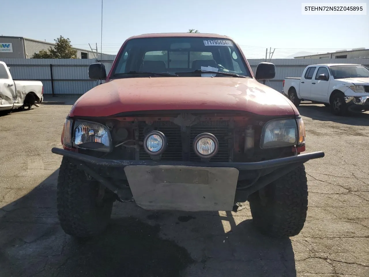 2002 Toyota Tacoma Double Cab VIN: 5TEHN72N52Z045895 Lot: 71795454