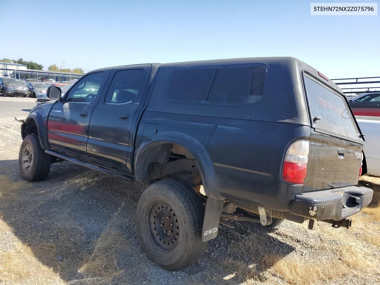 2002 Toyota Tacoma Double Cab VIN: 5TEHN72NX2Z075796 Lot: 71857014