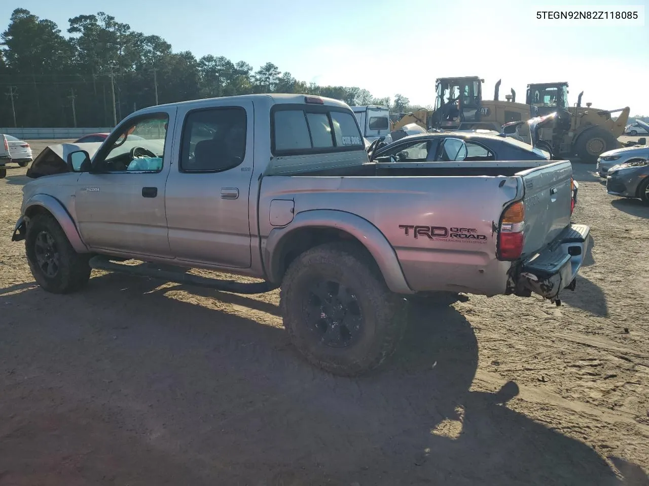 2002 Toyota Tacoma Double Cab Prerunner VIN: 5TEGN92N82Z118085 Lot: 72209974