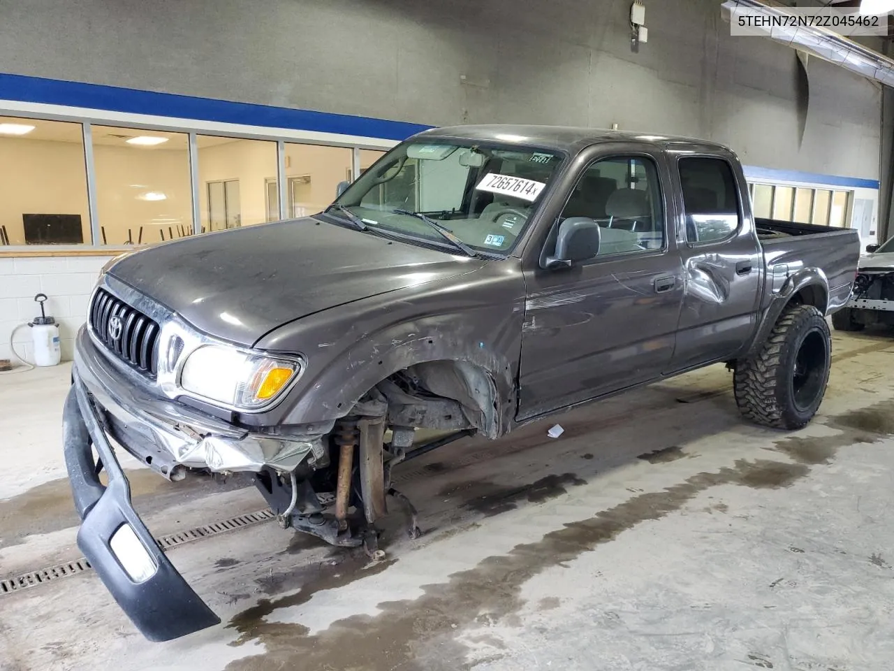 2002 Toyota Tacoma Double Cab VIN: 5TEHN72N72Z045462 Lot: 72657614