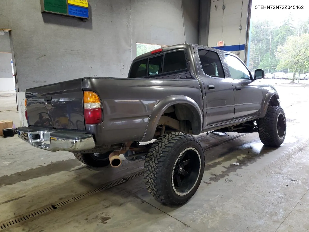 2002 Toyota Tacoma Double Cab VIN: 5TEHN72N72Z045462 Lot: 72657614