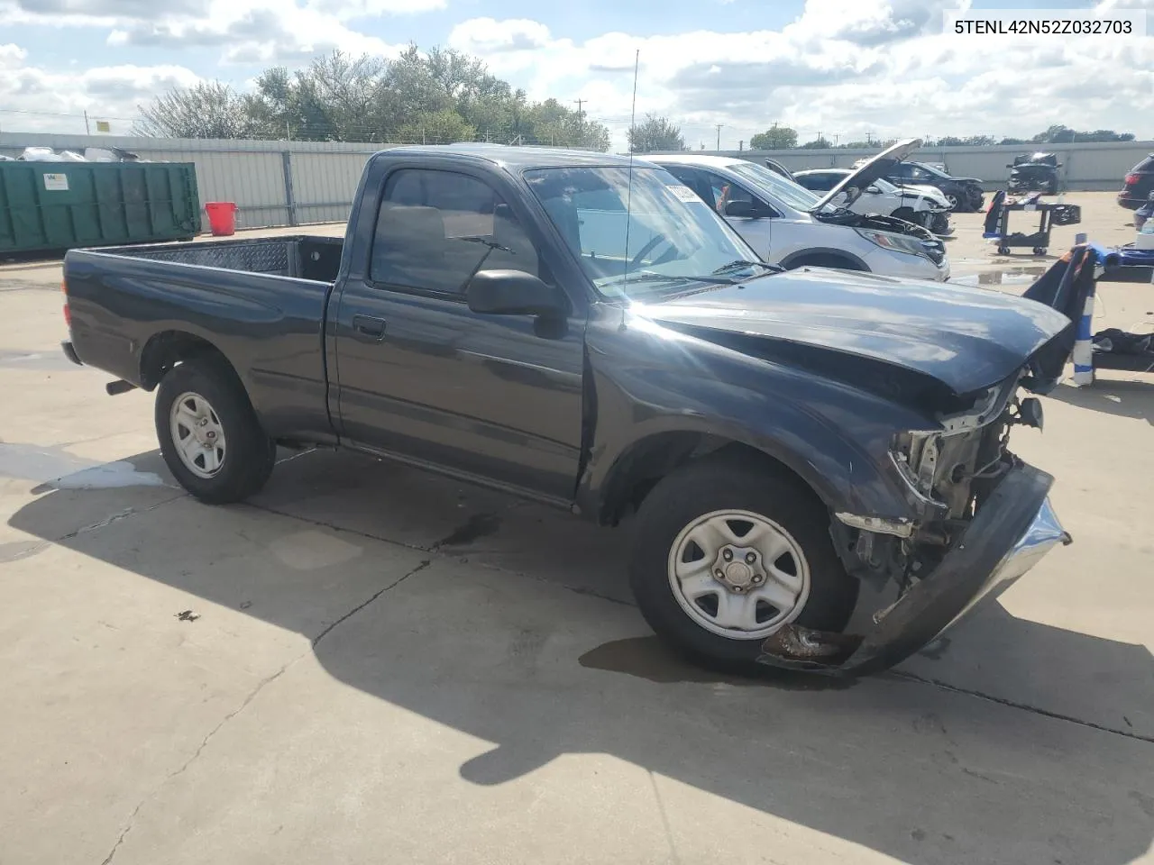 2002 Toyota Tacoma VIN: 5TENL42N52Z032703 Lot: 72729844