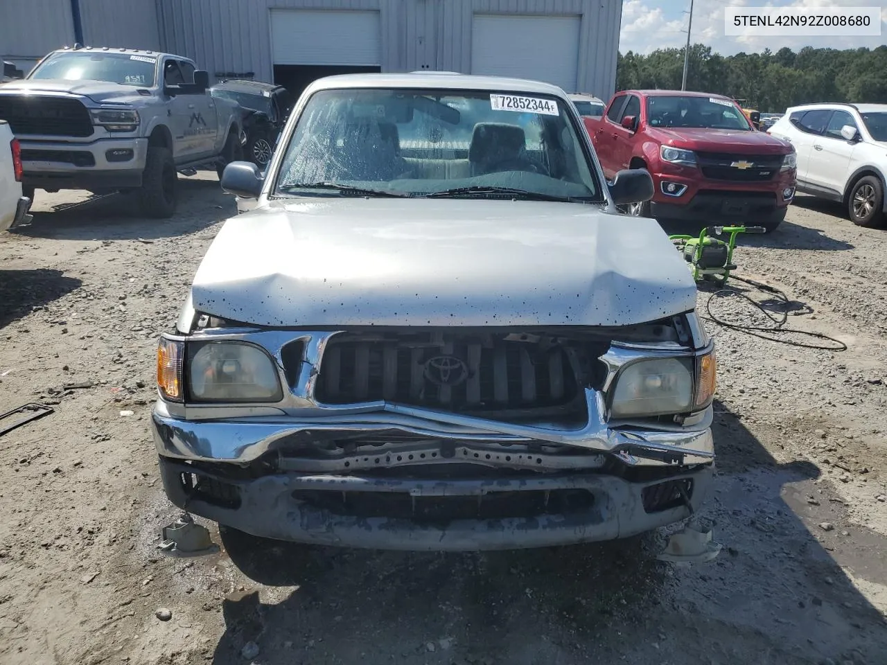 2002 Toyota Tacoma VIN: 5TENL42N92Z008680 Lot: 72852344