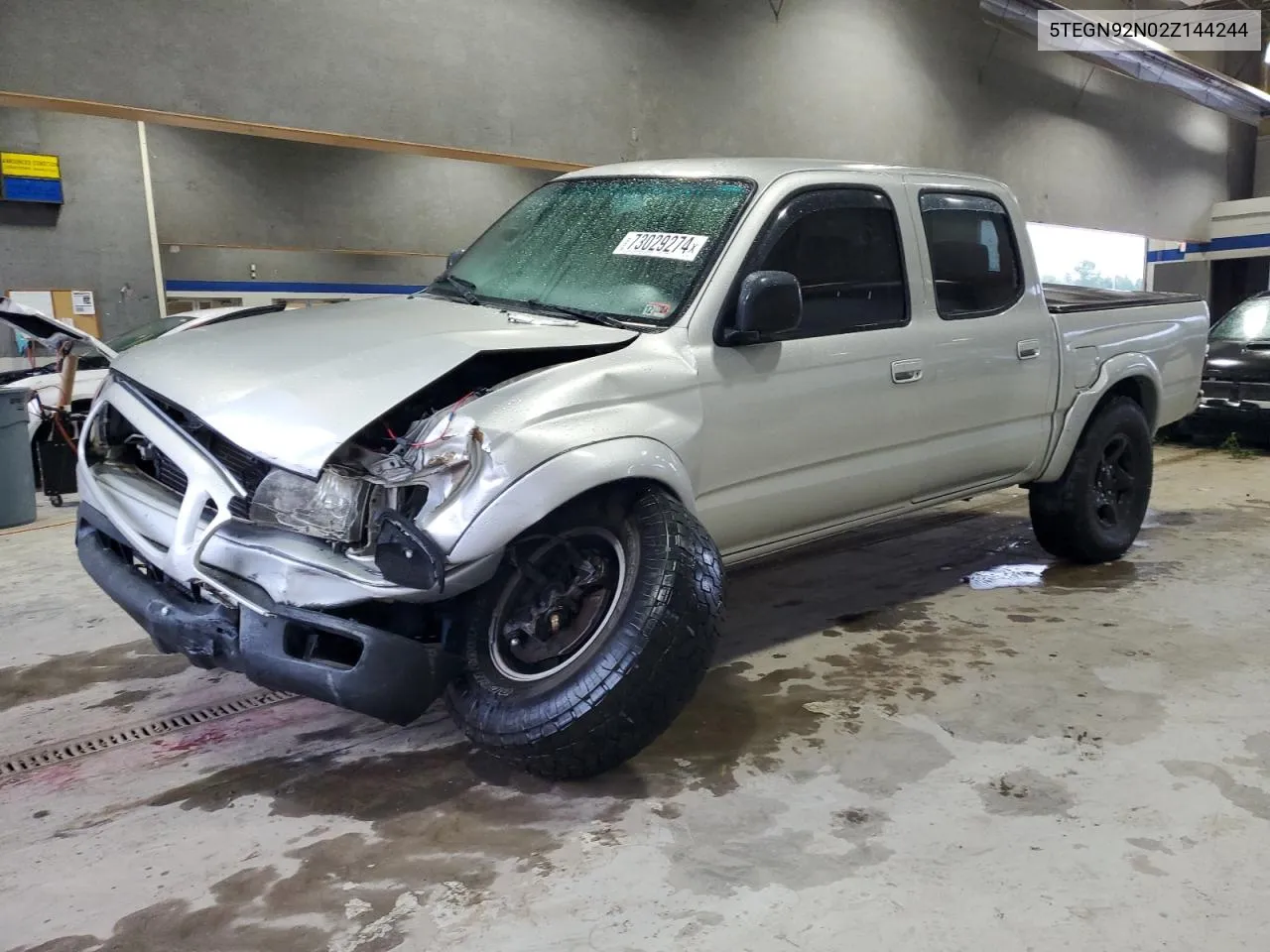 2002 Toyota Tacoma Double Cab Prerunner VIN: 5TEGN92N02Z144244 Lot: 73029274