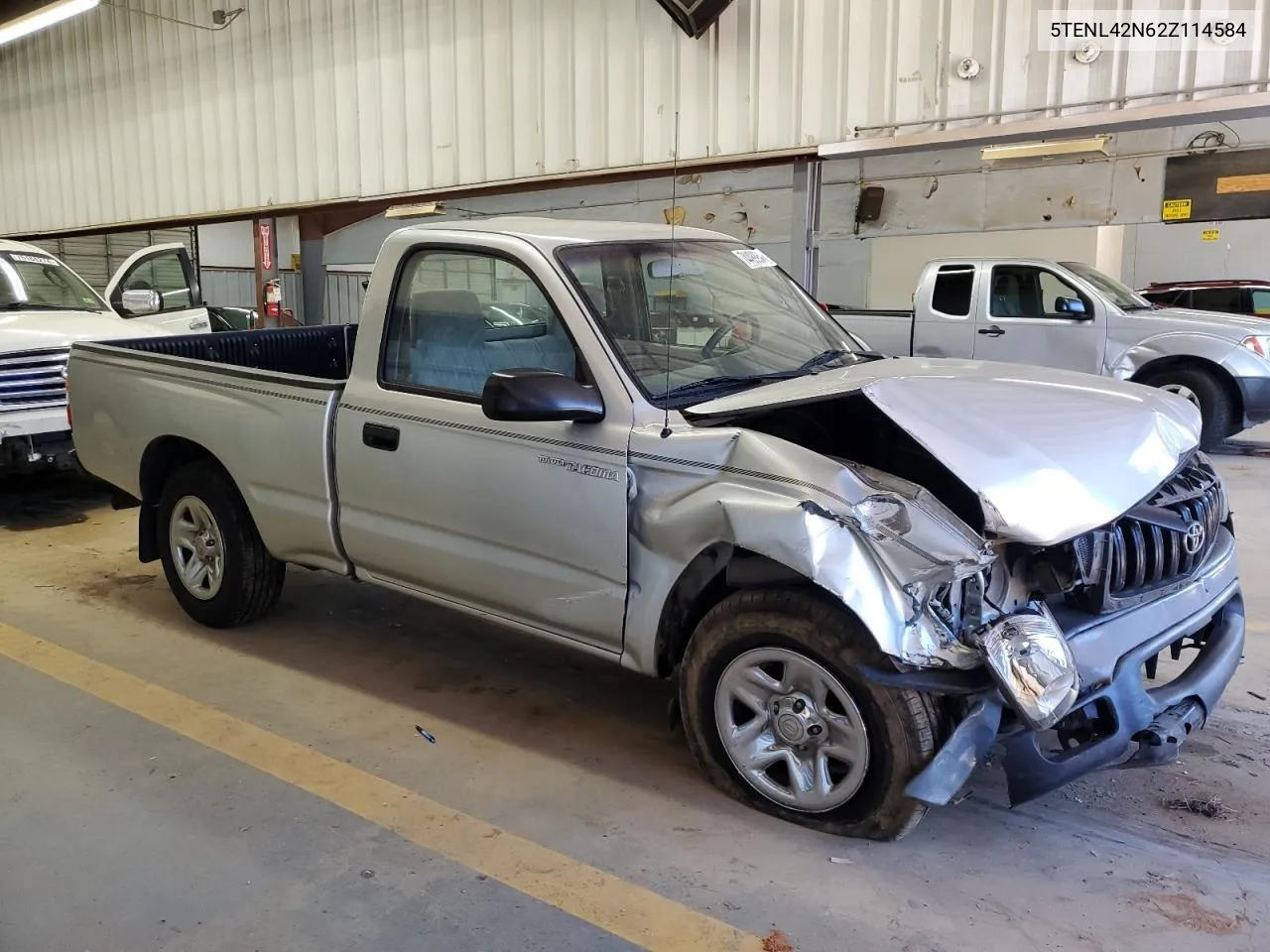 2002 Toyota Tacoma VIN: 5TENL42N62Z114584 Lot: 74499954