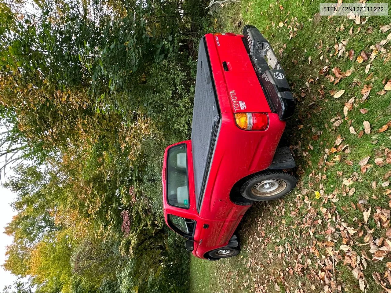 2002 Toyota Tacoma VIN: 5TENL42N12Z111222 Lot: 74767994