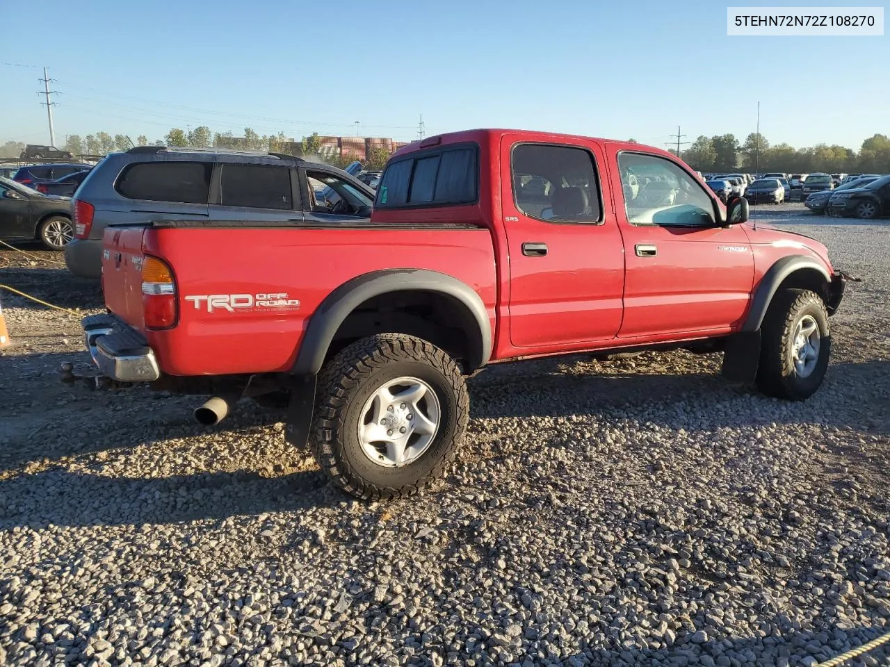 5TEHN72N72Z108270 2002 Toyota Tacoma Double Cab