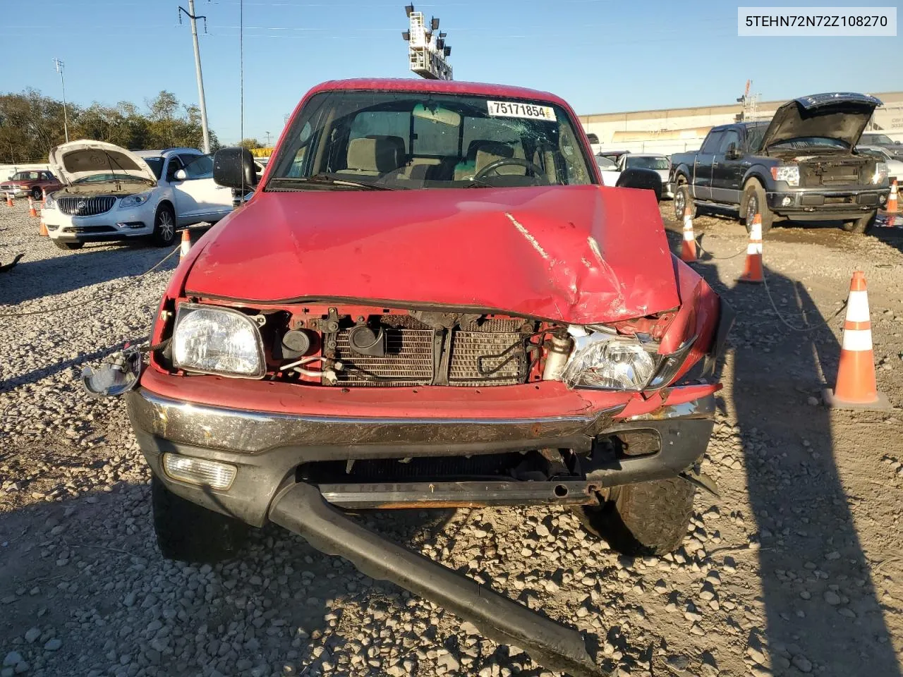 2002 Toyota Tacoma Double Cab VIN: 5TEHN72N72Z108270 Lot: 75171854