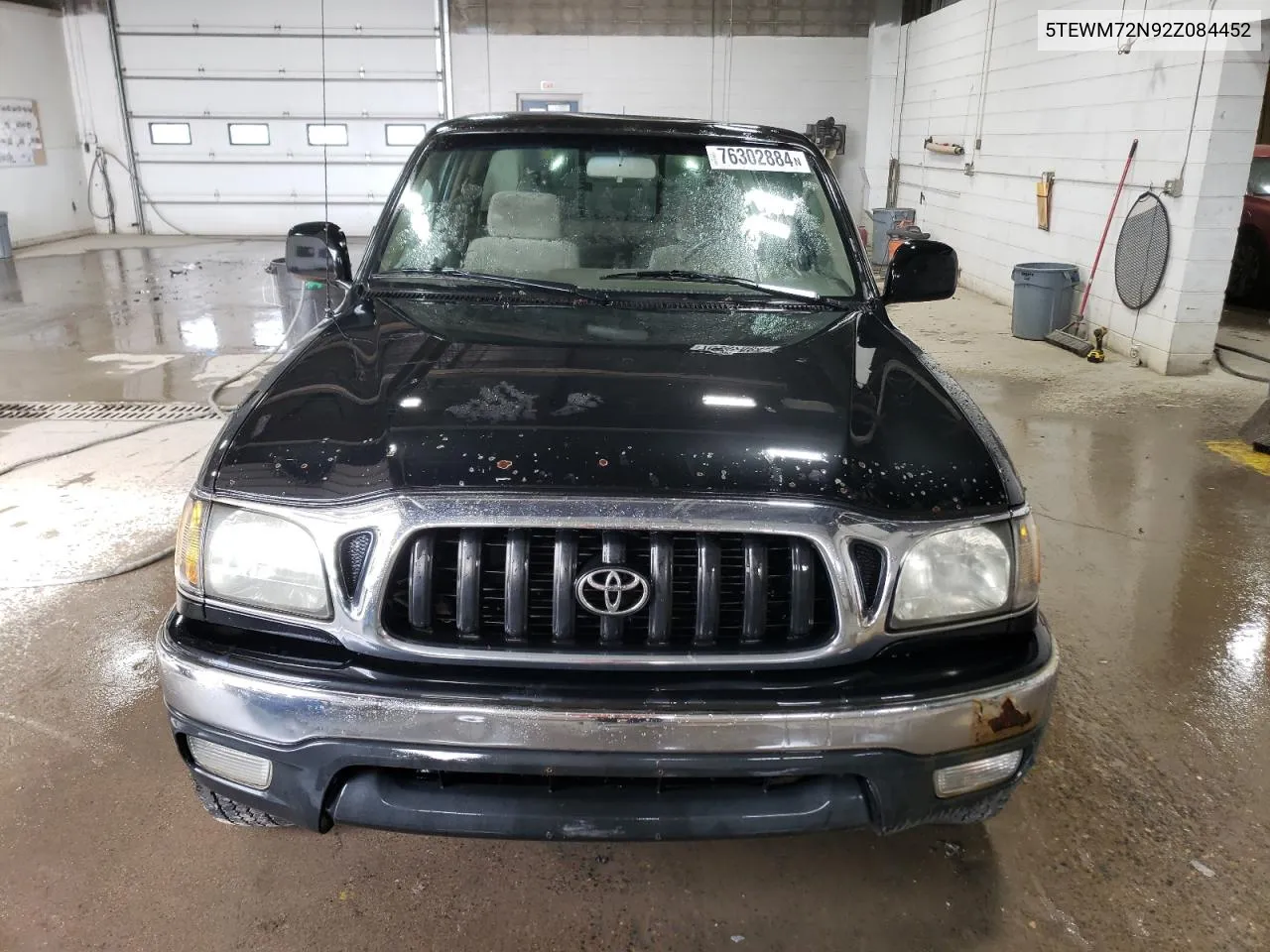 2002 Toyota Tacoma Xtracab VIN: 5TEWM72N92Z084452 Lot: 76302884