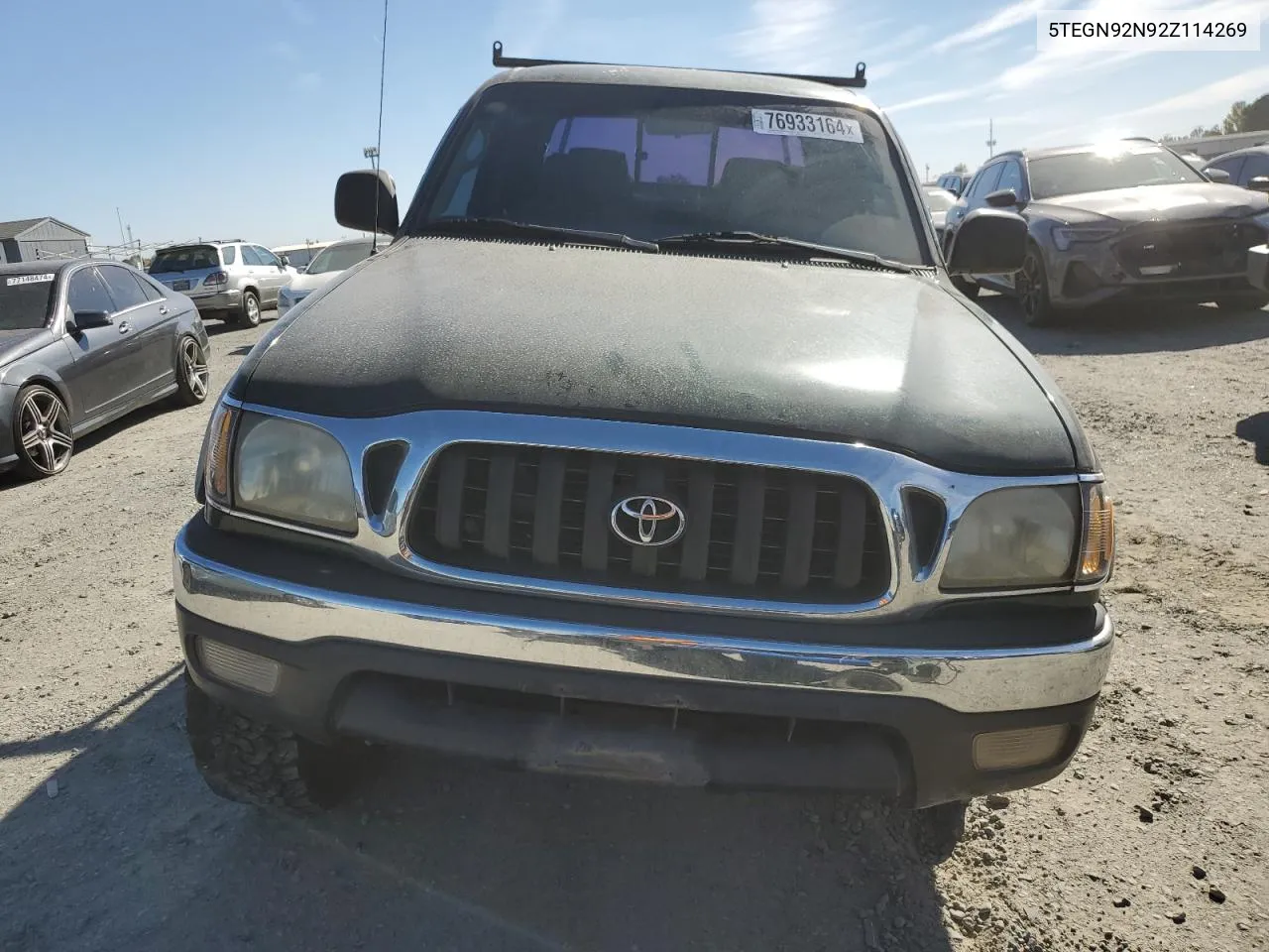 2002 Toyota Tacoma Double Cab Prerunner VIN: 5TEGN92N92Z114269 Lot: 76933164