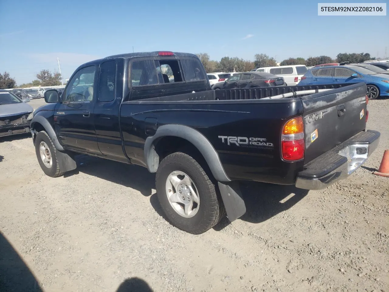 2002 Toyota Tacoma Xtracab Prerunner VIN: 5TESM92NX2Z082106 Lot: 76956874