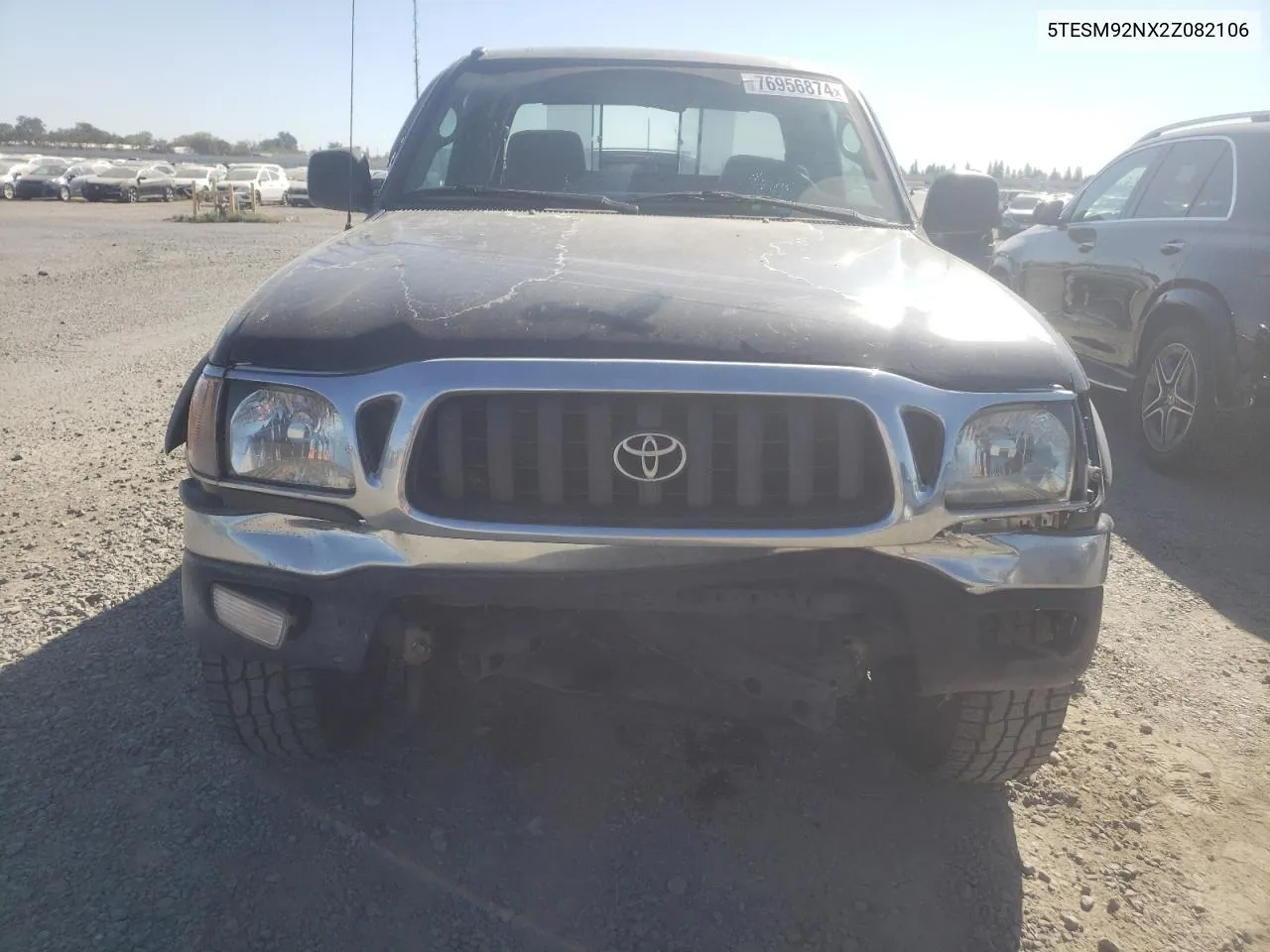 2002 Toyota Tacoma Xtracab Prerunner VIN: 5TESM92NX2Z082106 Lot: 76956874