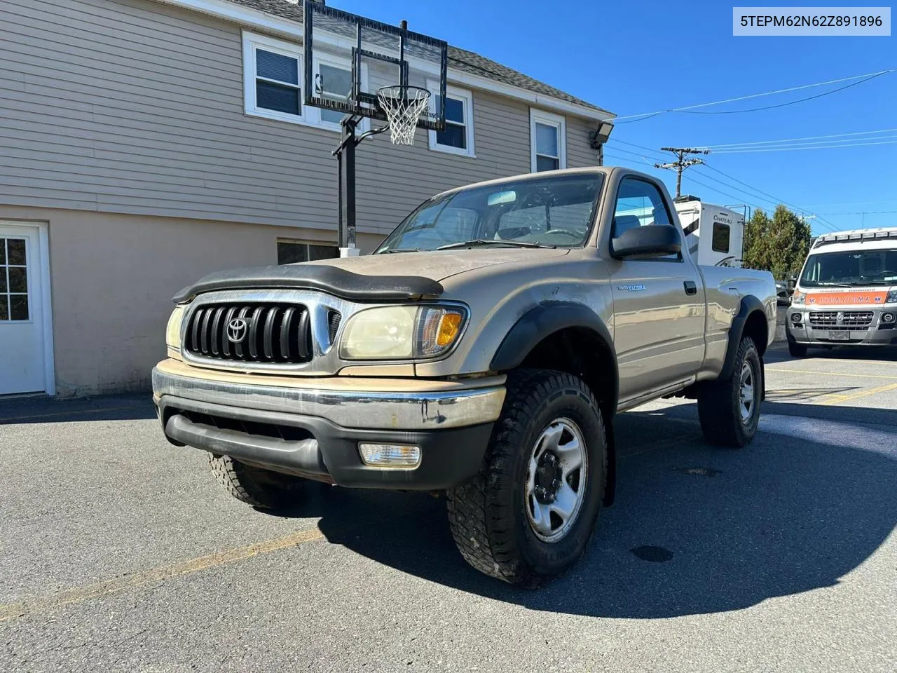 2002 Toyota Tacoma VIN: 5TEPM62N62Z891896 Lot: 77148224