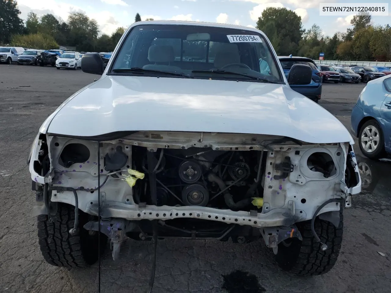 5TEWN72N12Z040815 2002 Toyota Tacoma Xtracab