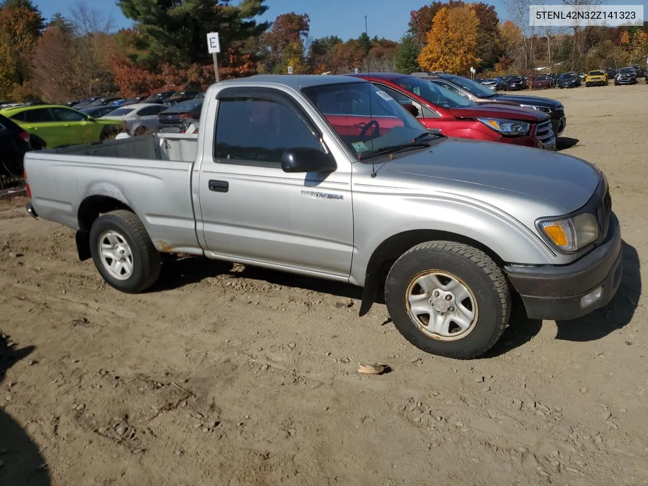 2002 Toyota Tacoma VIN: 5TENL42N32Z141323 Lot: 77439644