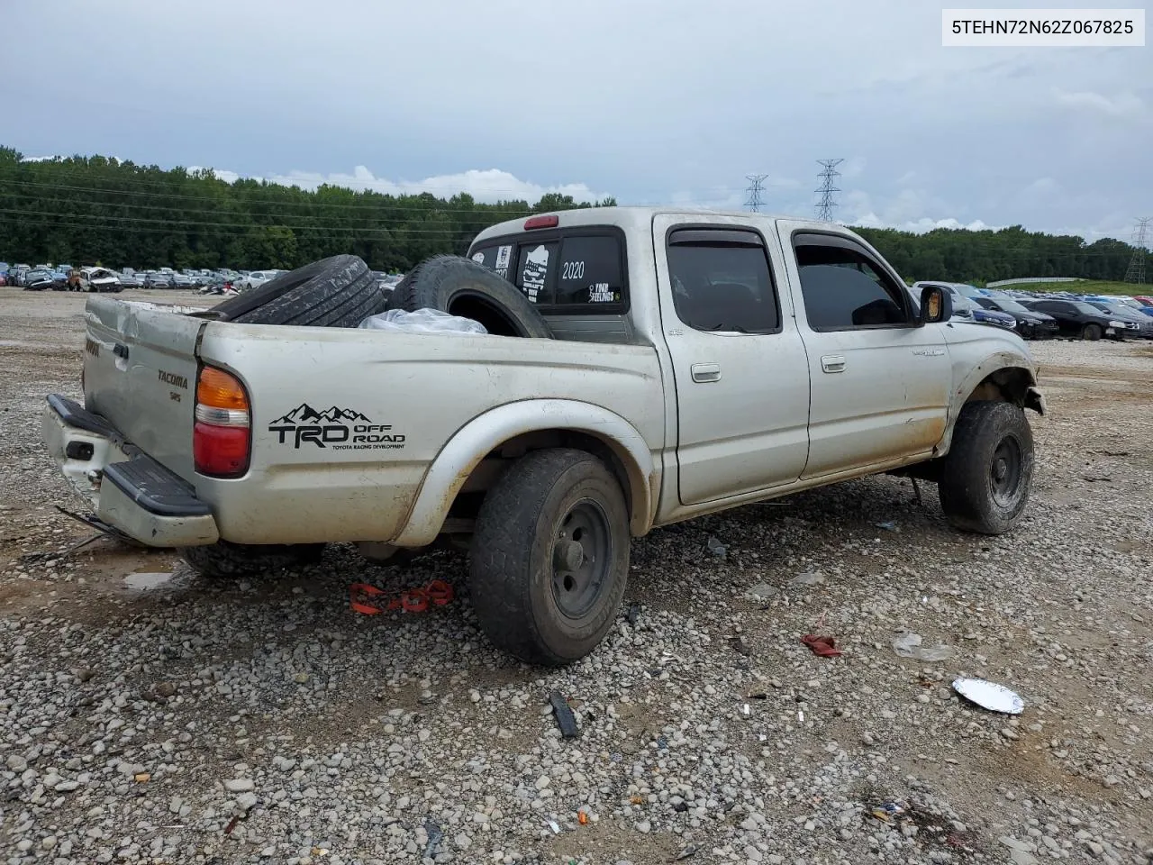 2002 Toyota Tacoma Double Cab VIN: 5TEHN72N62Z067825 Lot: 77761344