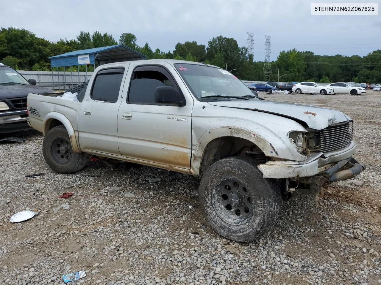 2002 Toyota Tacoma Double Cab VIN: 5TEHN72N62Z067825 Lot: 77761344