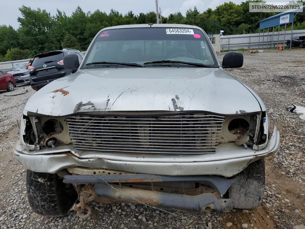 2002 Toyota Tacoma Double Cab VIN: 5TEHN72N62Z067825 Lot: 77761344