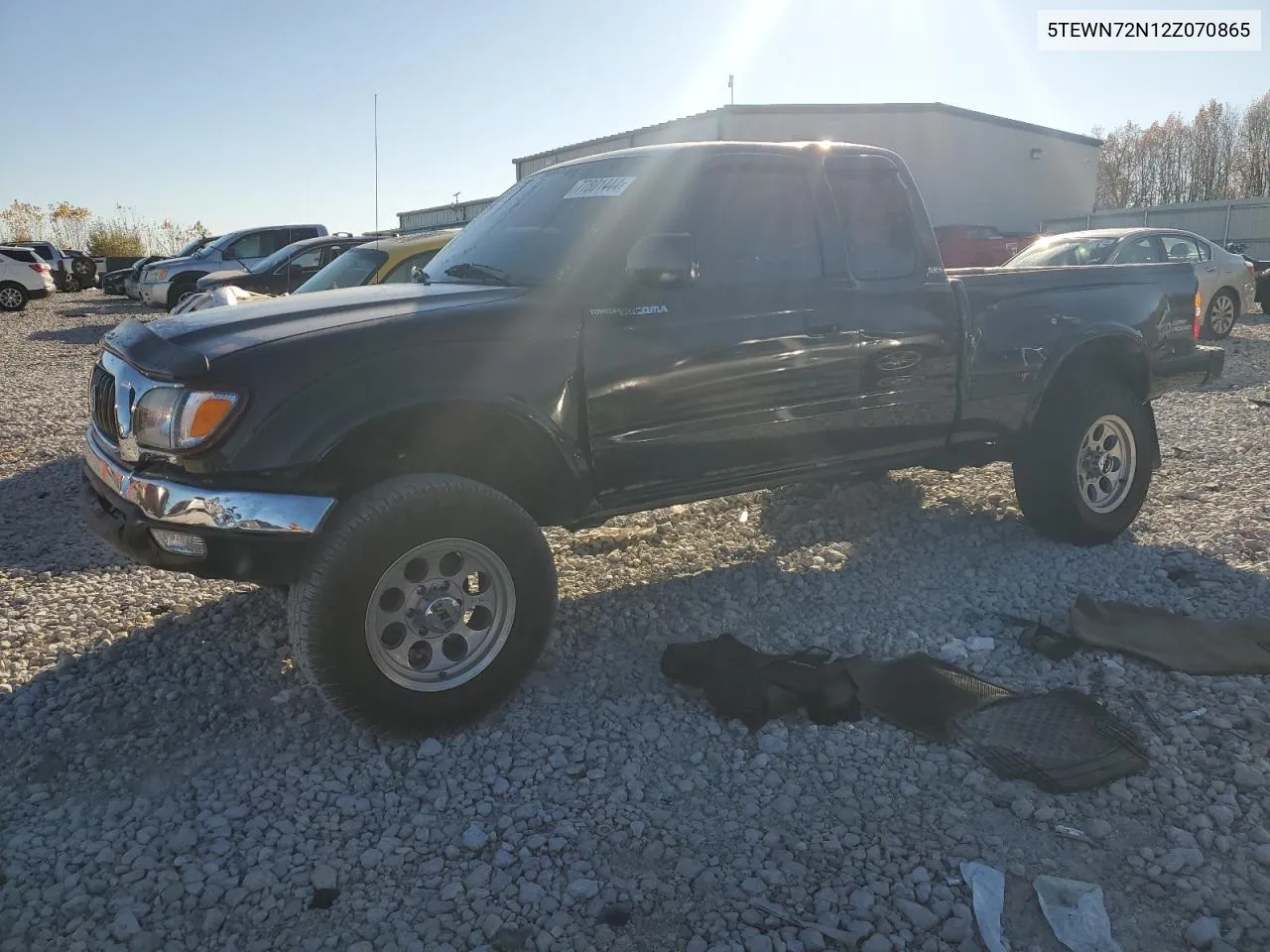 2002 Toyota Tacoma Xtracab VIN: 5TEWN72N12Z070865 Lot: 77801444