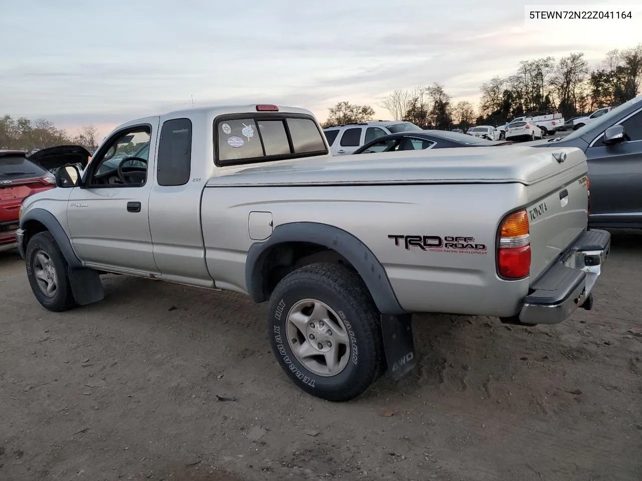 2002 Toyota Tacoma Xtracab VIN: 5TEWN72N22Z041164 Lot: 78442844