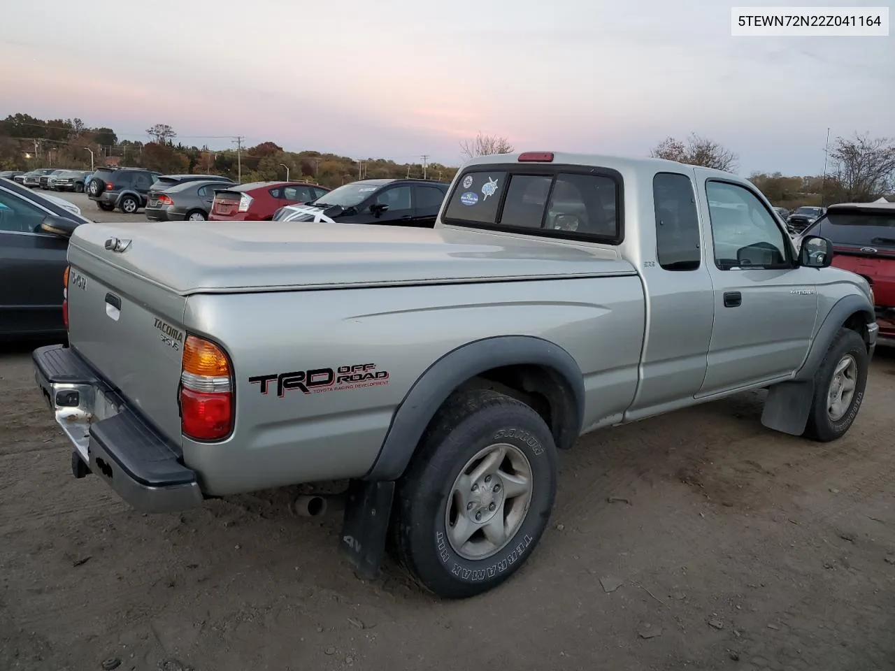 2002 Toyota Tacoma Xtracab VIN: 5TEWN72N22Z041164 Lot: 78442844