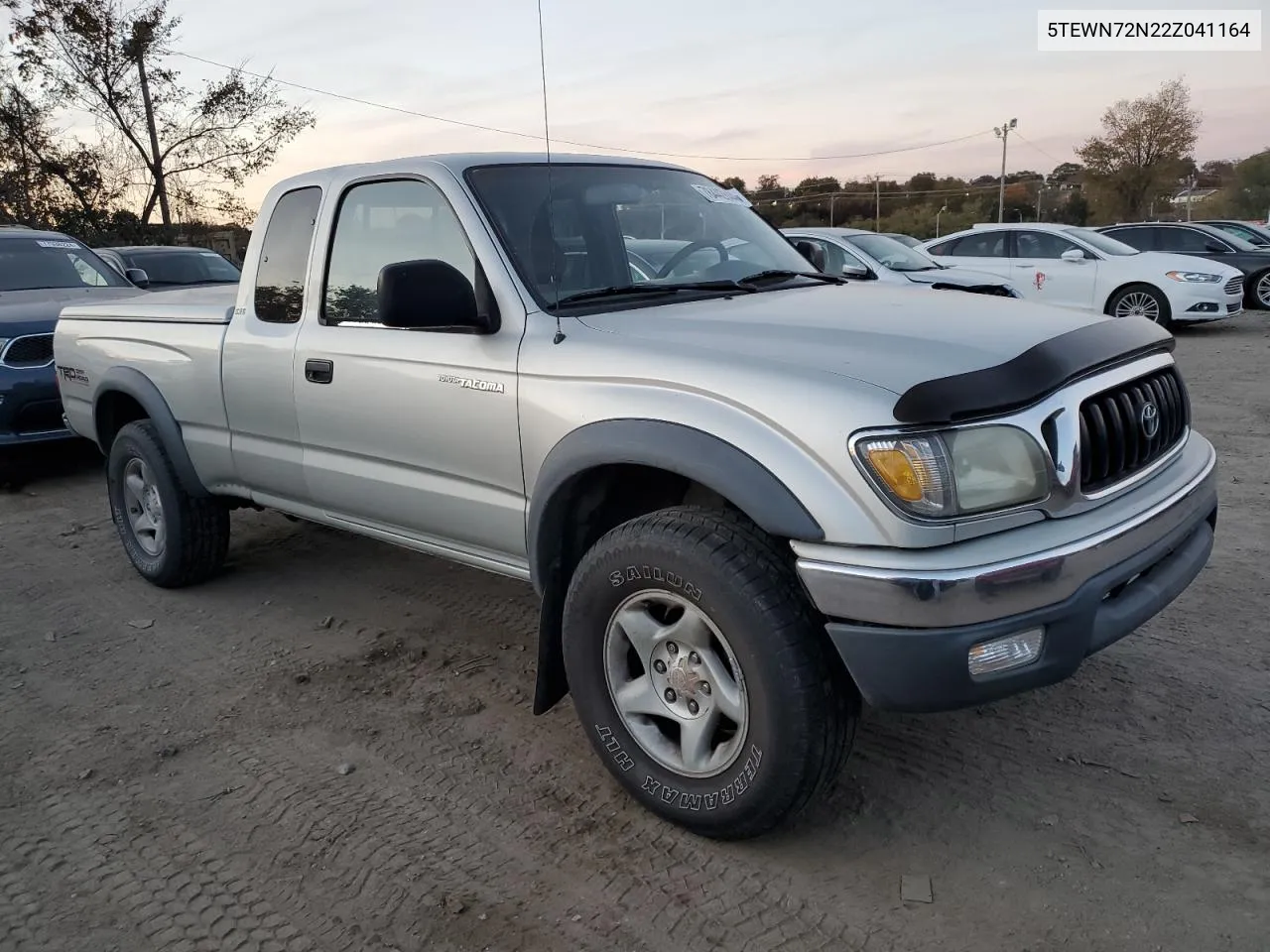 2002 Toyota Tacoma Xtracab VIN: 5TEWN72N22Z041164 Lot: 78442844