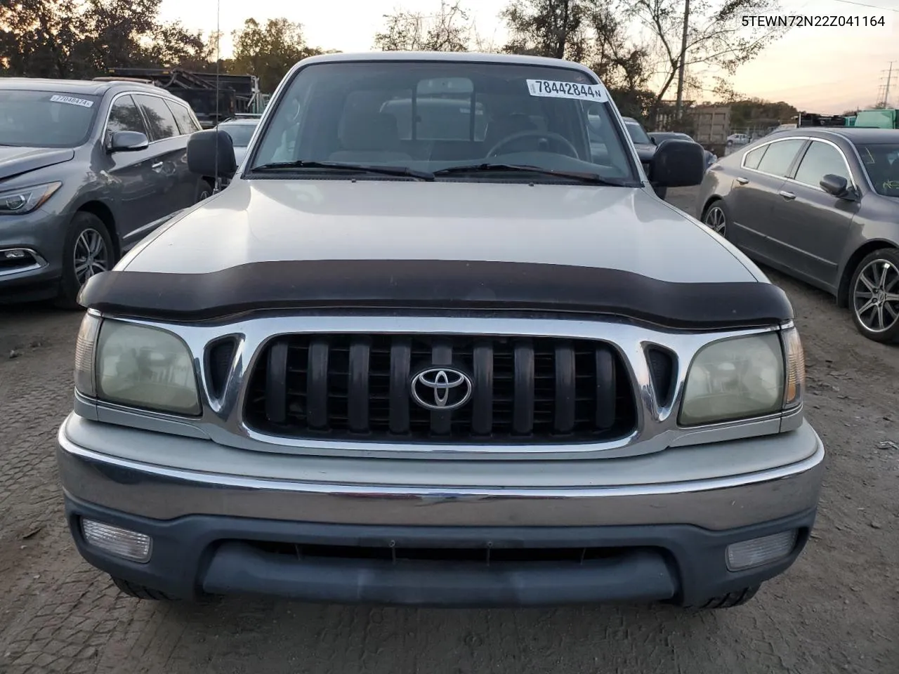 2002 Toyota Tacoma Xtracab VIN: 5TEWN72N22Z041164 Lot: 78442844