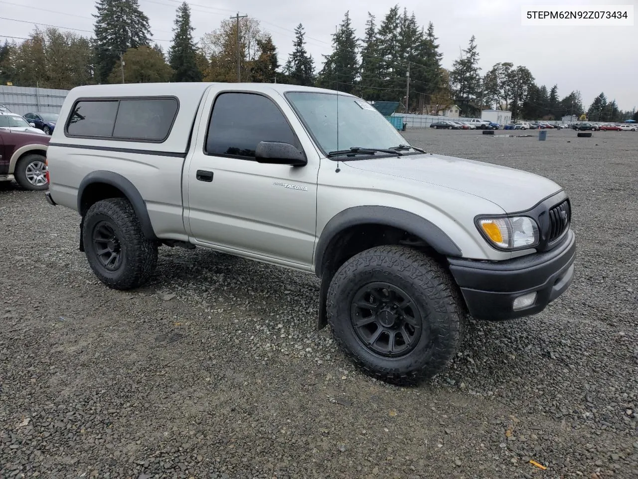 2002 Toyota Tacoma VIN: 5TEPM62N92Z073434 Lot: 78896914