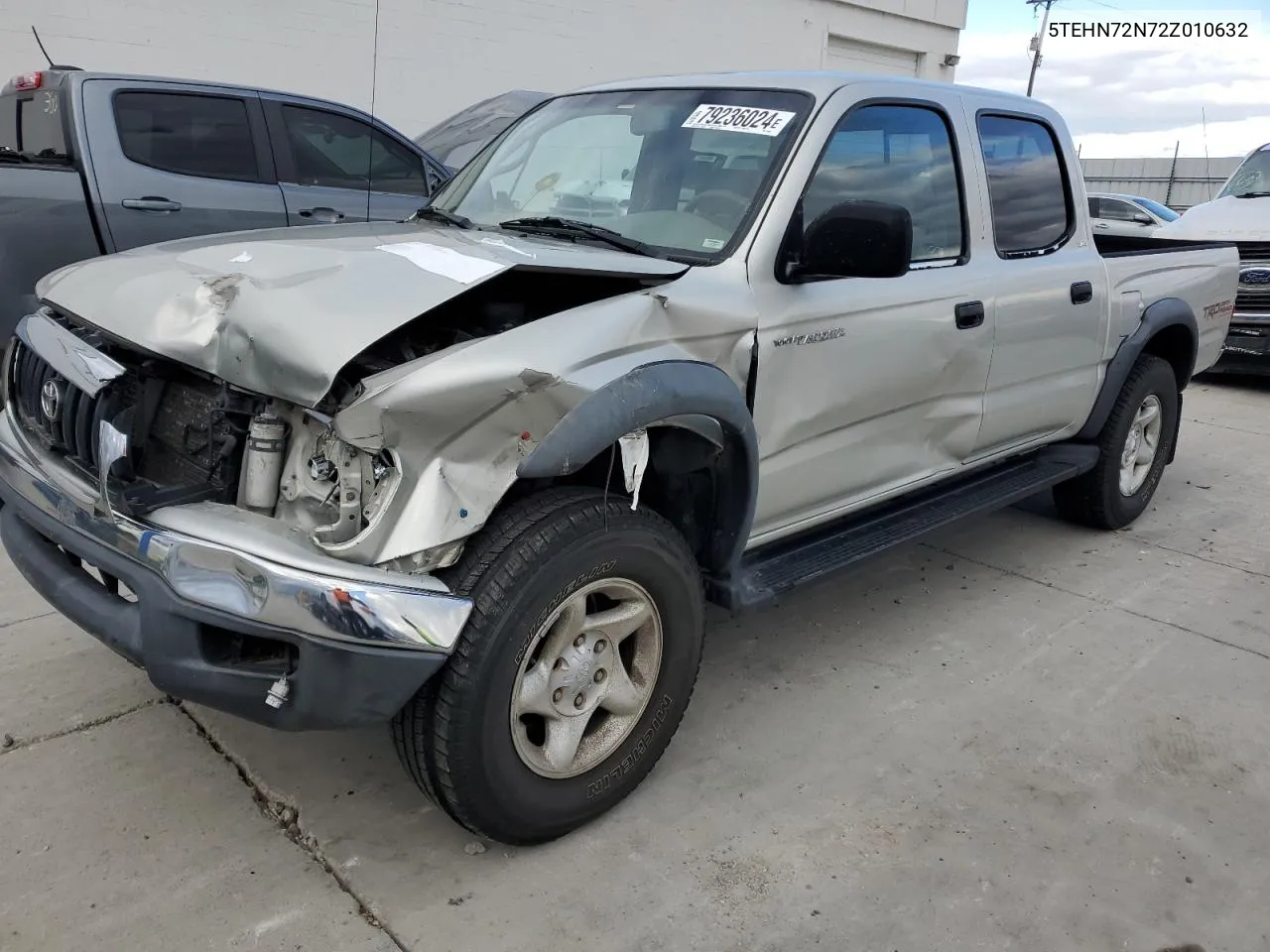 2002 Toyota Tacoma Double Cab VIN: 5TEHN72N72Z010632 Lot: 79236024