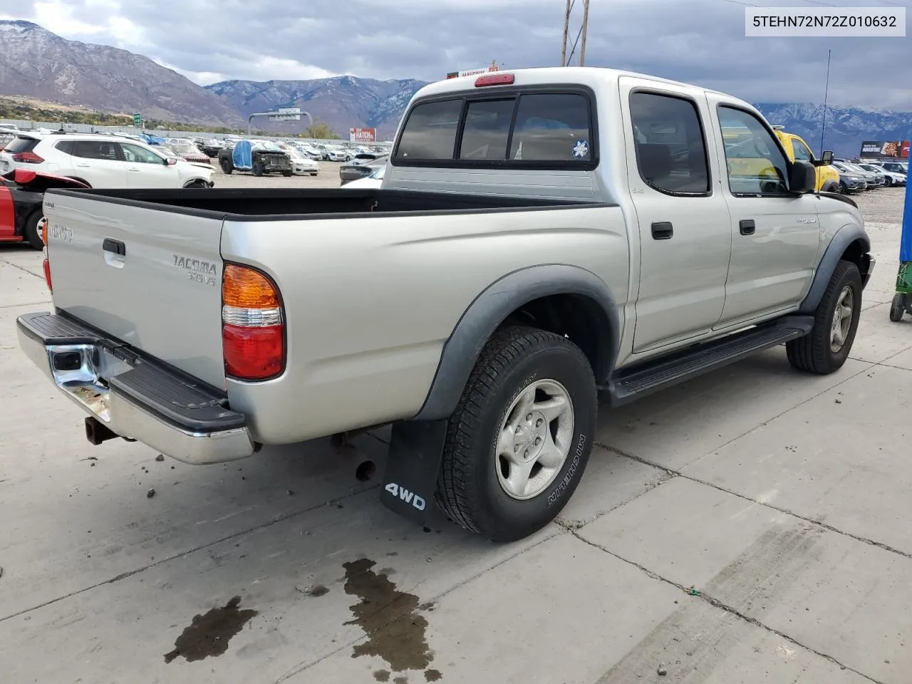 2002 Toyota Tacoma Double Cab VIN: 5TEHN72N72Z010632 Lot: 79236024