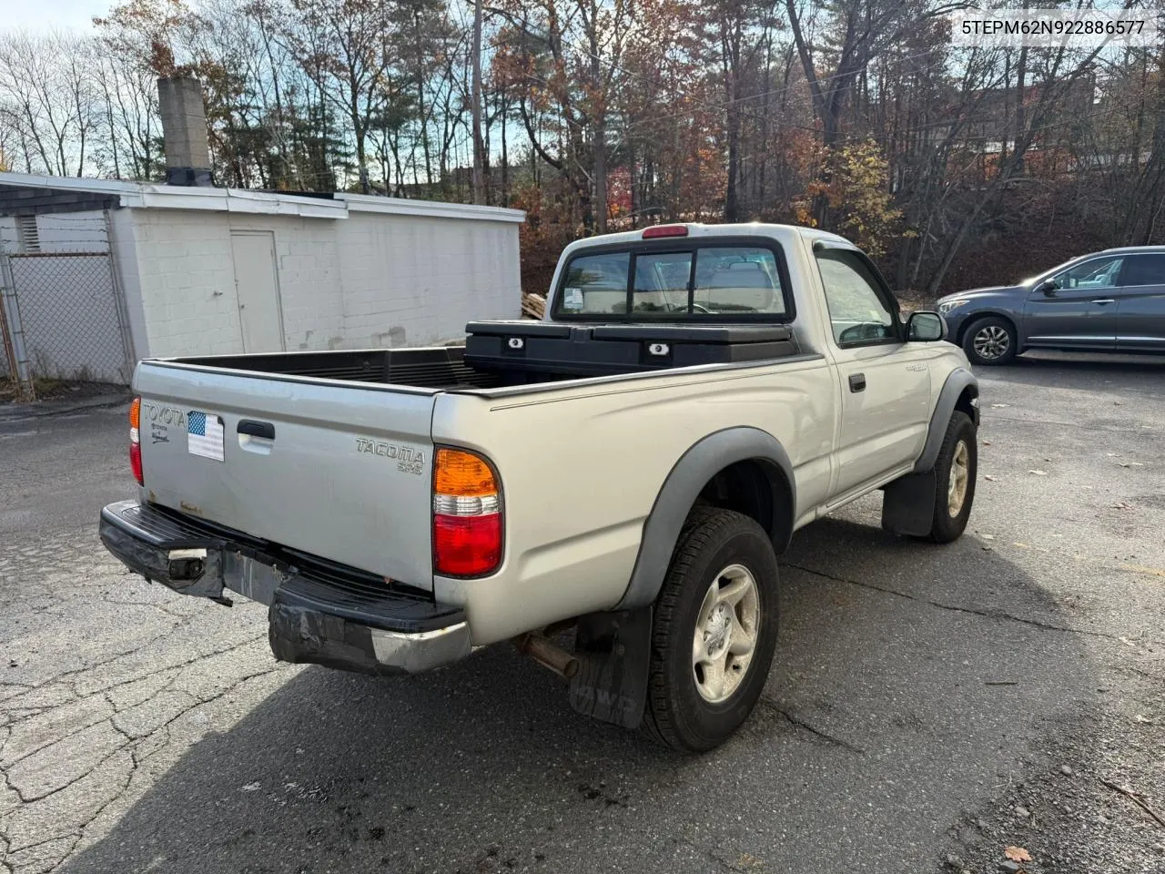 2002 Toyota Tacoma VIN: 5TEPM62N922886577 Lot: 79326014