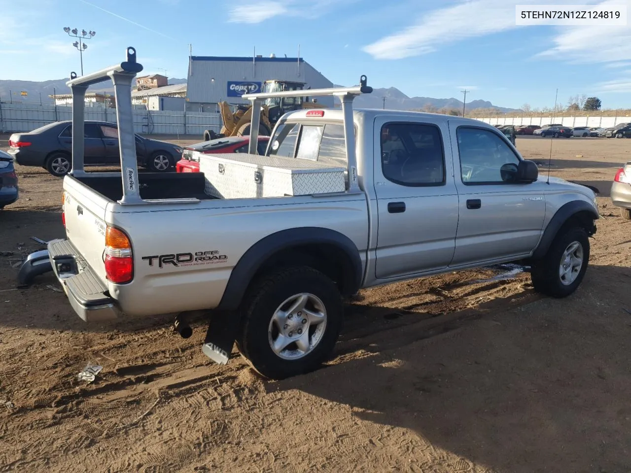 2002 Toyota Tacoma Double Cab VIN: 5TEHN72N12Z124819 Lot: 80748044