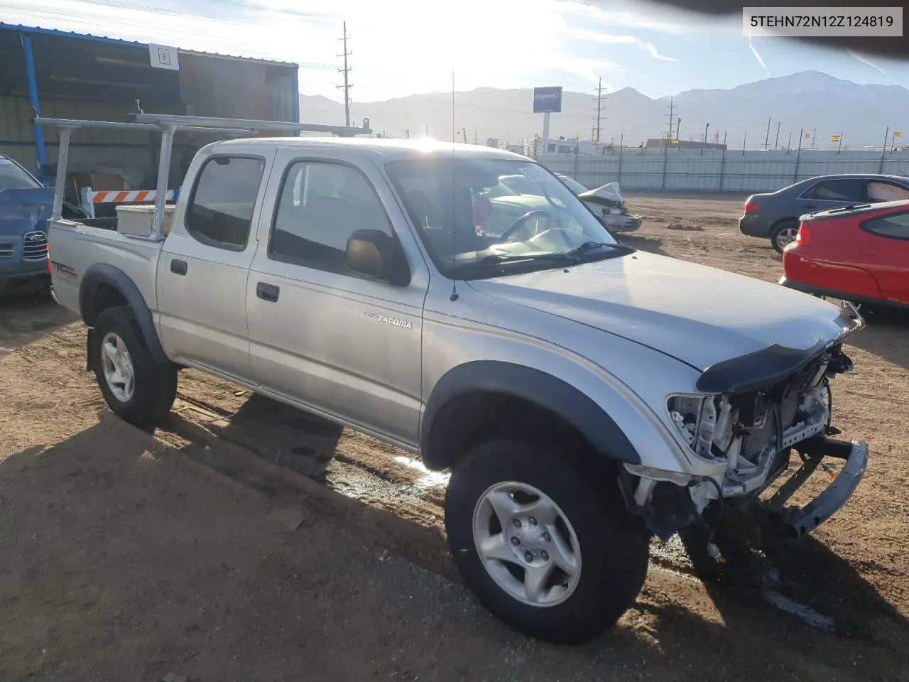 2002 Toyota Tacoma Double Cab VIN: 5TEHN72N12Z124819 Lot: 80748044