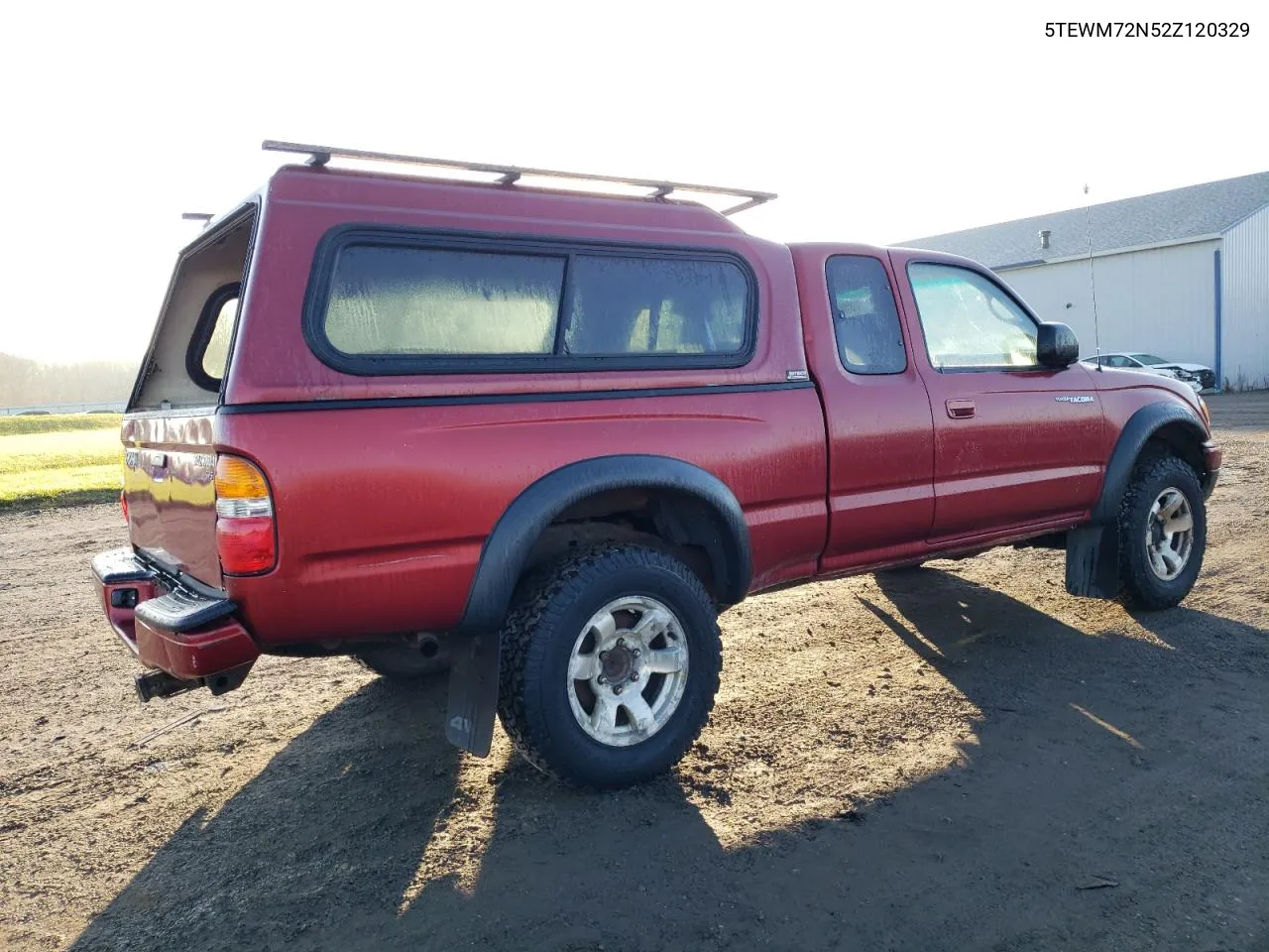 2002 Toyota Tacoma Xtracab VIN: 5TEWM72N52Z120329 Lot: 81603064