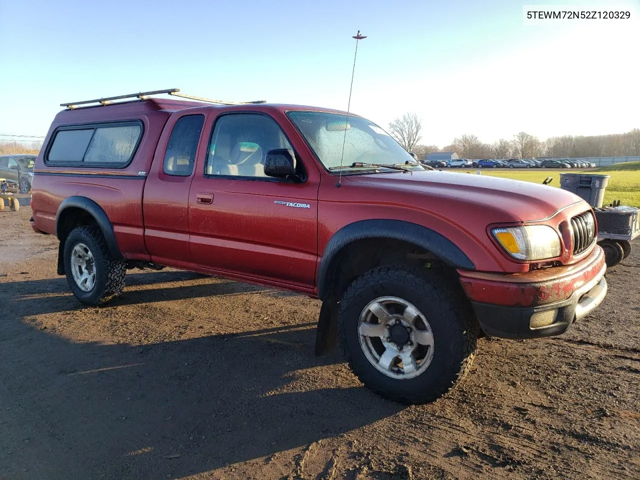 2002 Toyota Tacoma Xtracab VIN: 5TEWM72N52Z120329 Lot: 81603064