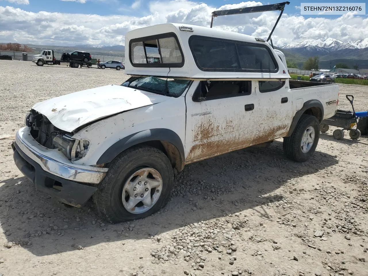 2003 Toyota Tacoma Double Cab VIN: 5TEHN72N13Z216076 Lot: 54076984