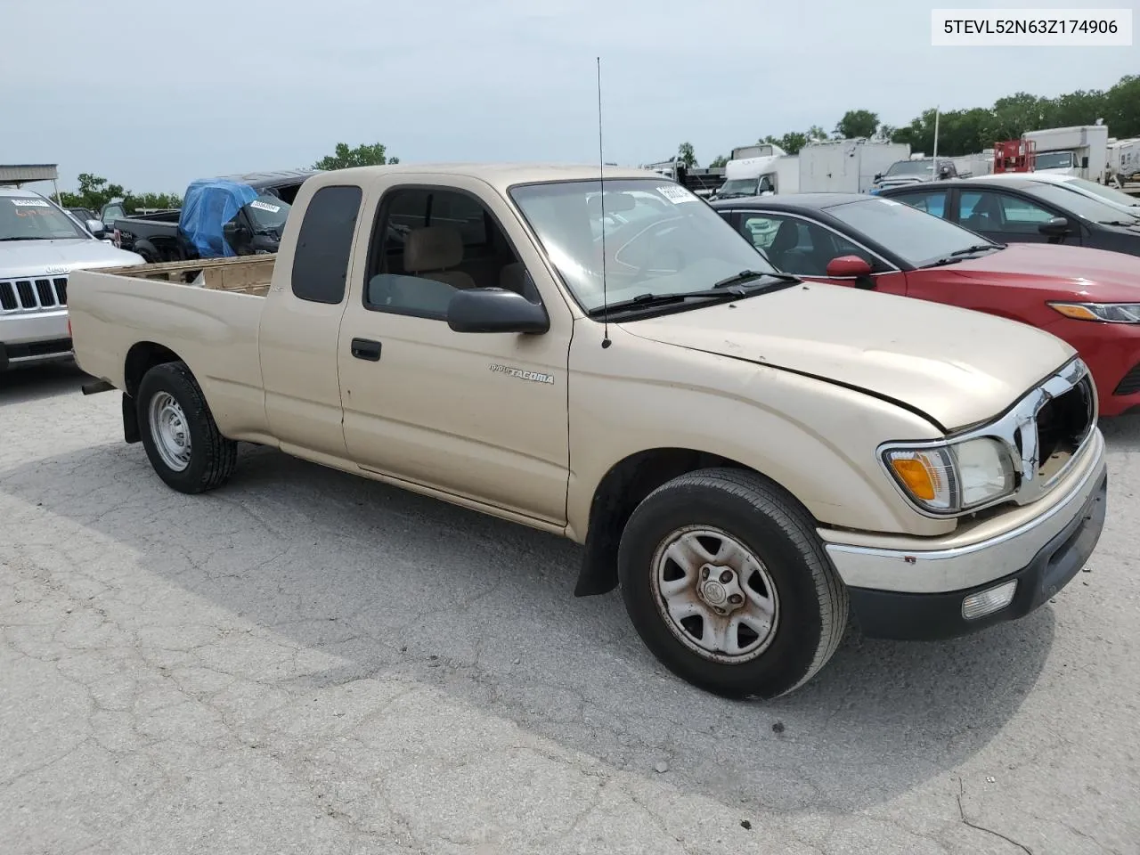 5TEVL52N63Z174906 2003 Toyota Tacoma Xtracab