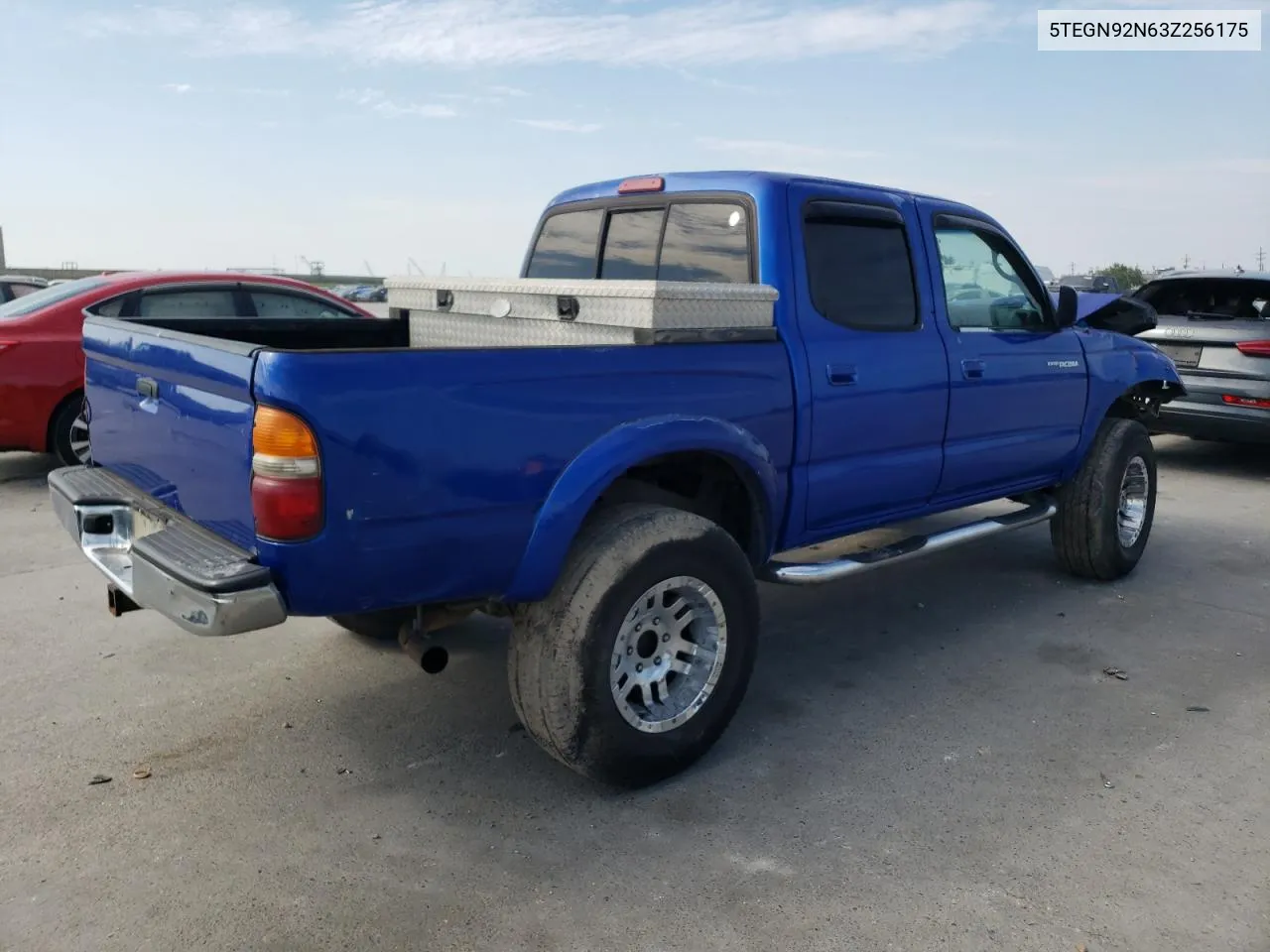 2003 Toyota Tacoma Double Cab Prerunner VIN: 5TEGN92N63Z256175 Lot: 58722634