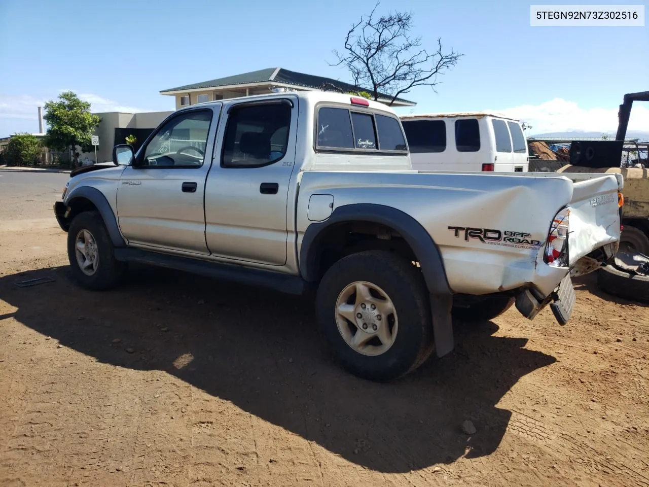 5TEGN92N73Z302516 2003 Toyota Tacoma Double Cab Prerunner