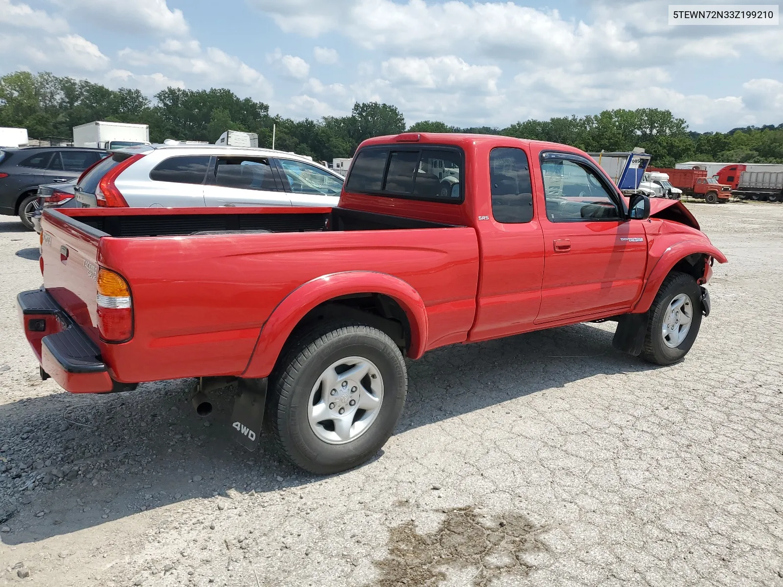 5TEWN72N33Z199210 2003 Toyota Tacoma Xtracab