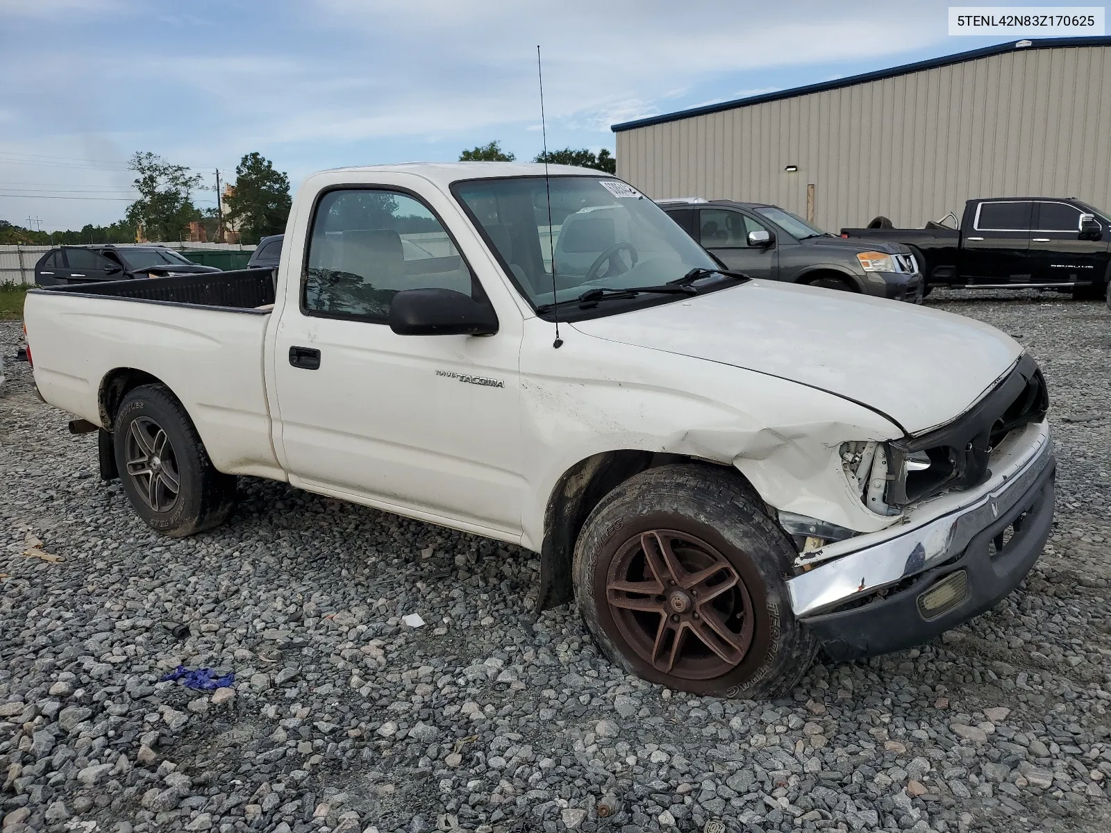 2003 Toyota Tacoma VIN: 5TENL42N83Z170625 Lot: 63854424