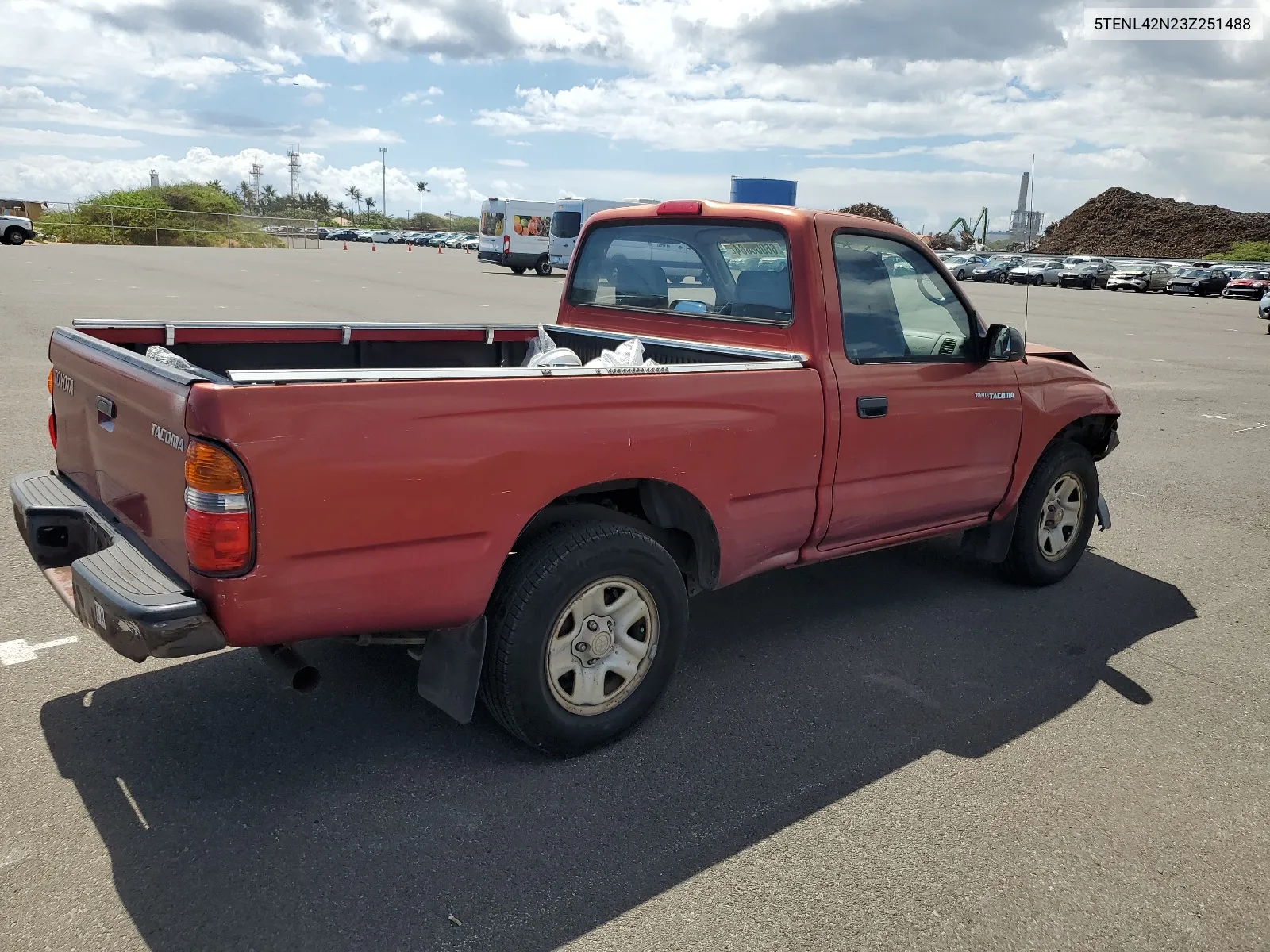 2003 Toyota Tacoma VIN: 5TENL42N23Z251488 Lot: 66008884