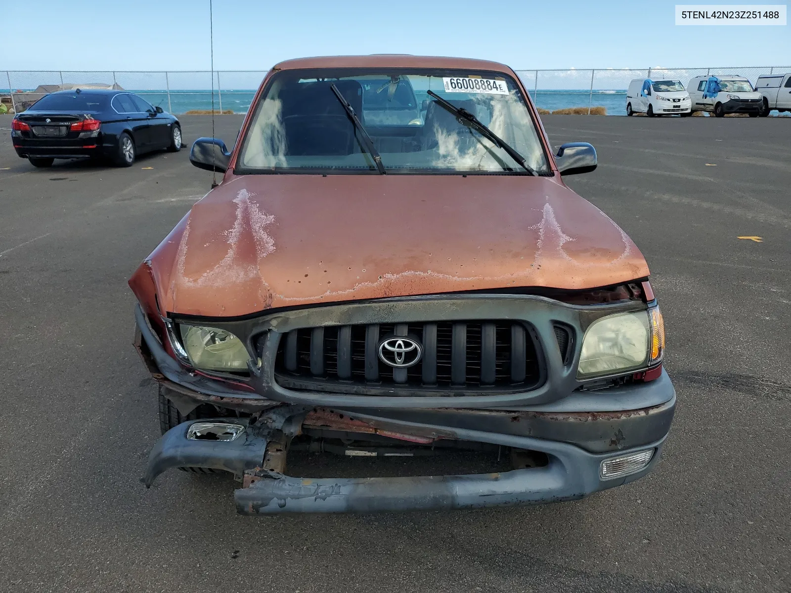 2003 Toyota Tacoma VIN: 5TENL42N23Z251488 Lot: 66008884