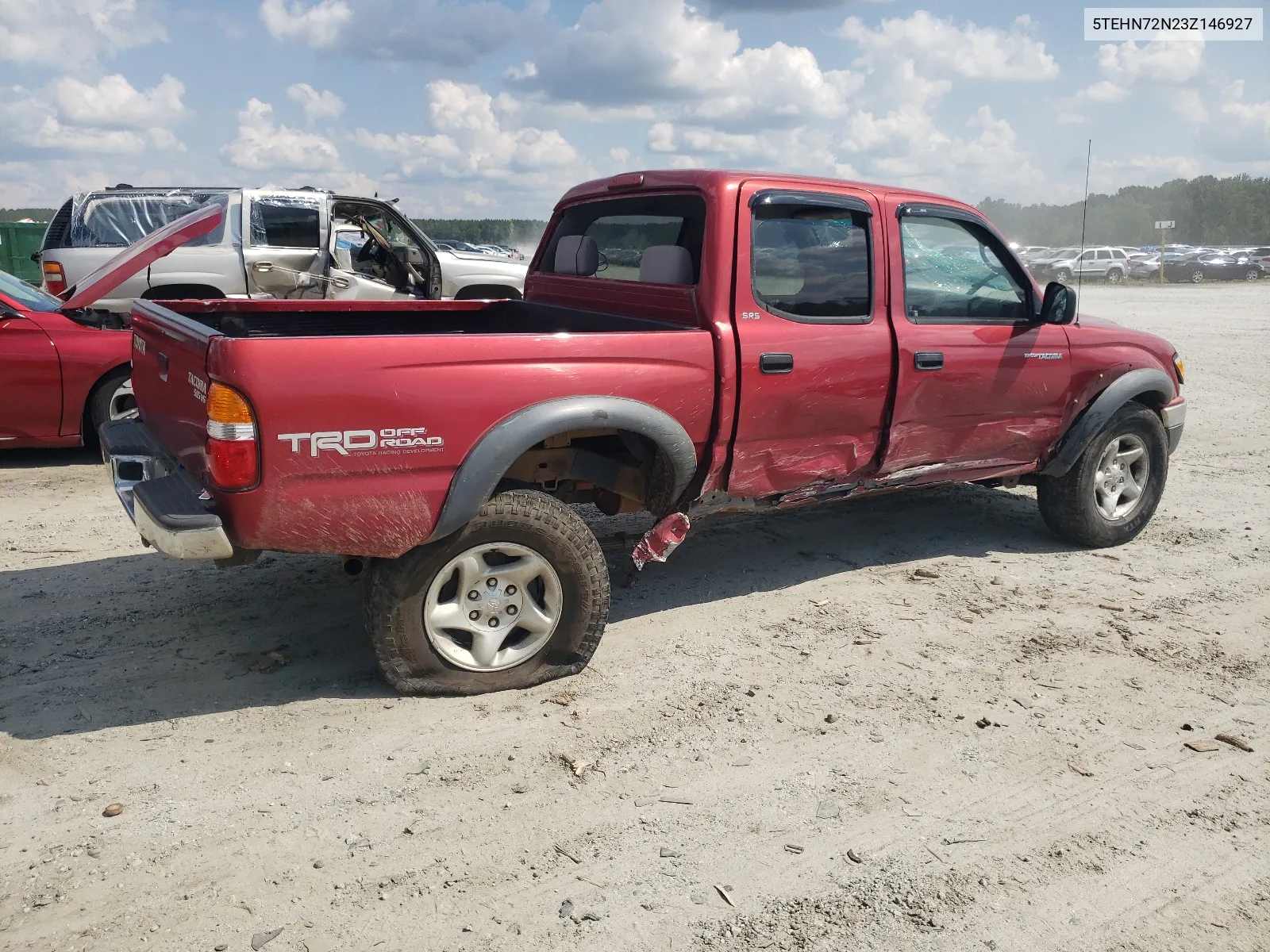 5TEHN72N23Z146927 2003 Toyota Tacoma Double Cab