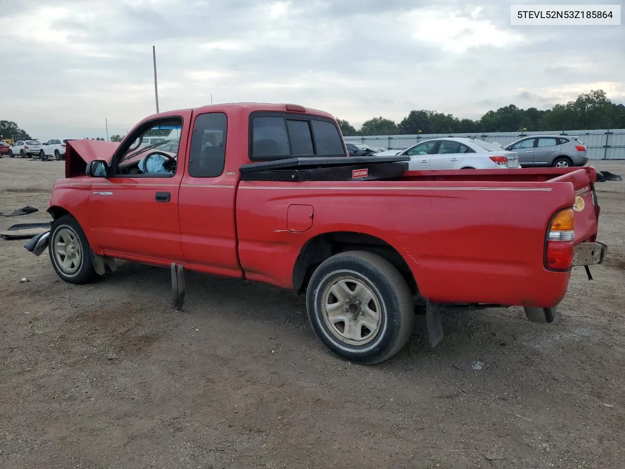 2003 Toyota Tacoma Xtracab VIN: 5TEVL52N53Z185864 Lot: 67329164