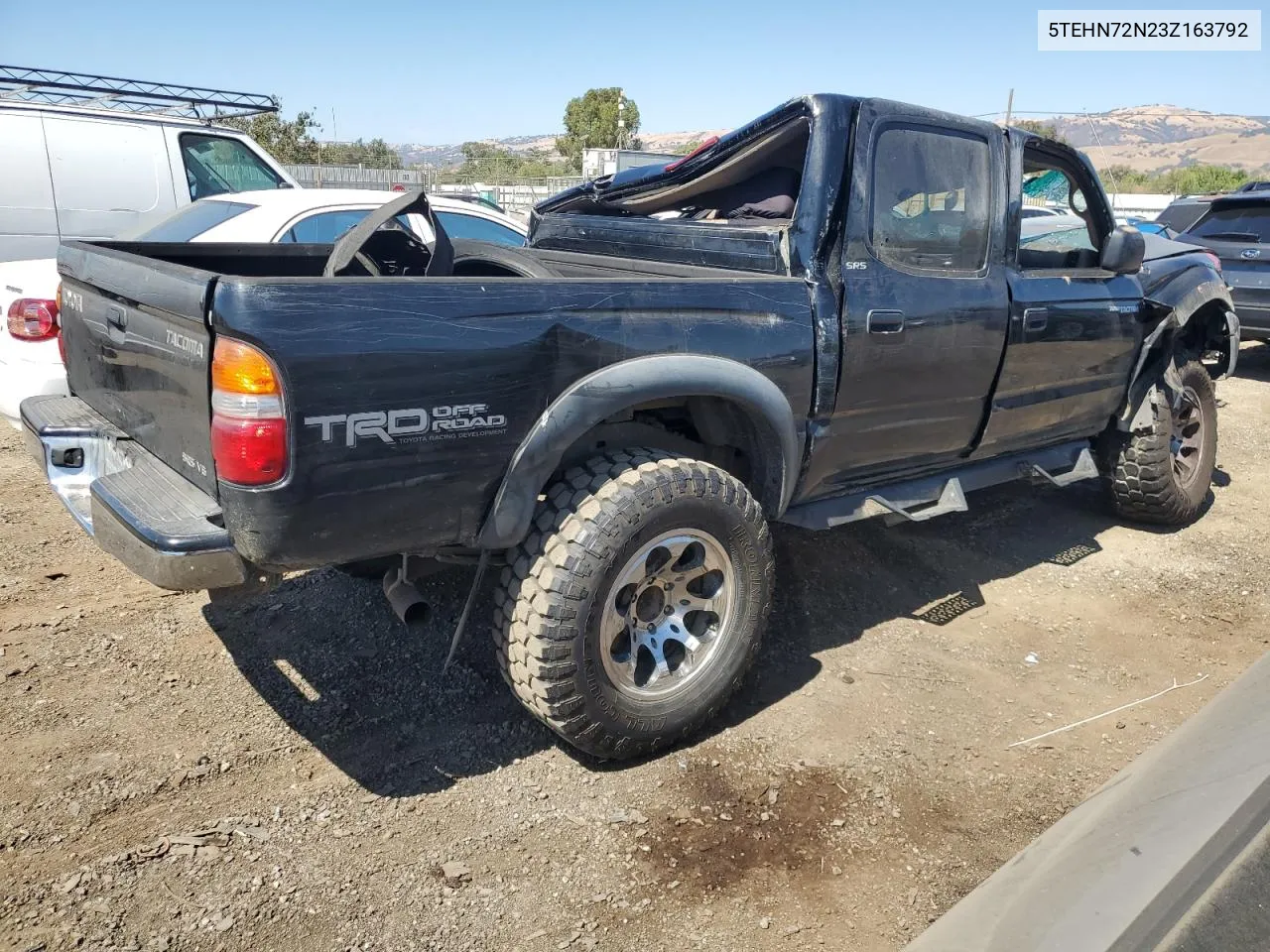 2003 Toyota Tacoma Double Cab VIN: 5TEHN72N23Z163792 Lot: 67355334